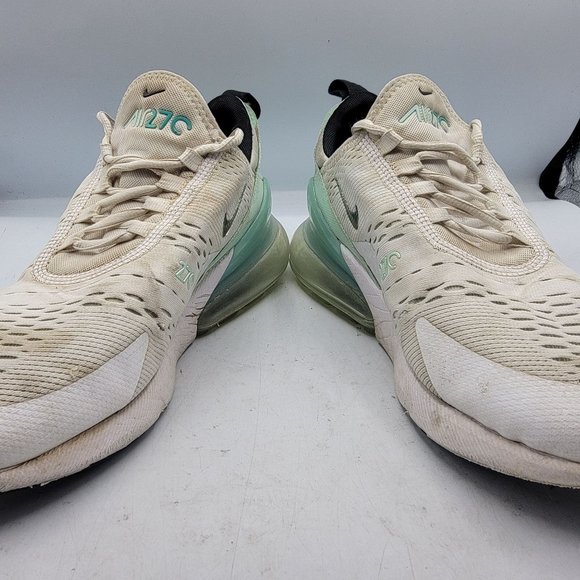 Nike Air Max 270 White Mint Foam Silver Womens Size 8.5 Athletic Shoes DQ7652100 - Picture 3 of 13
